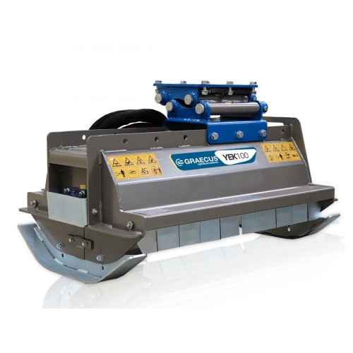 Мулчер/шредер за багер с хидравлично задвижване GRAECUS YEK100 Мулчер/шредер за багер с хидравлично задвижване GRAECUS YEK100